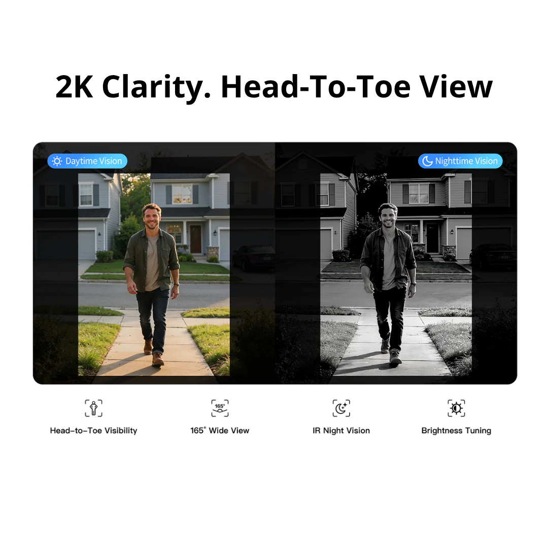 Aqara 2K Doorbell Camera G400 (Wired/PoE) - Image 4