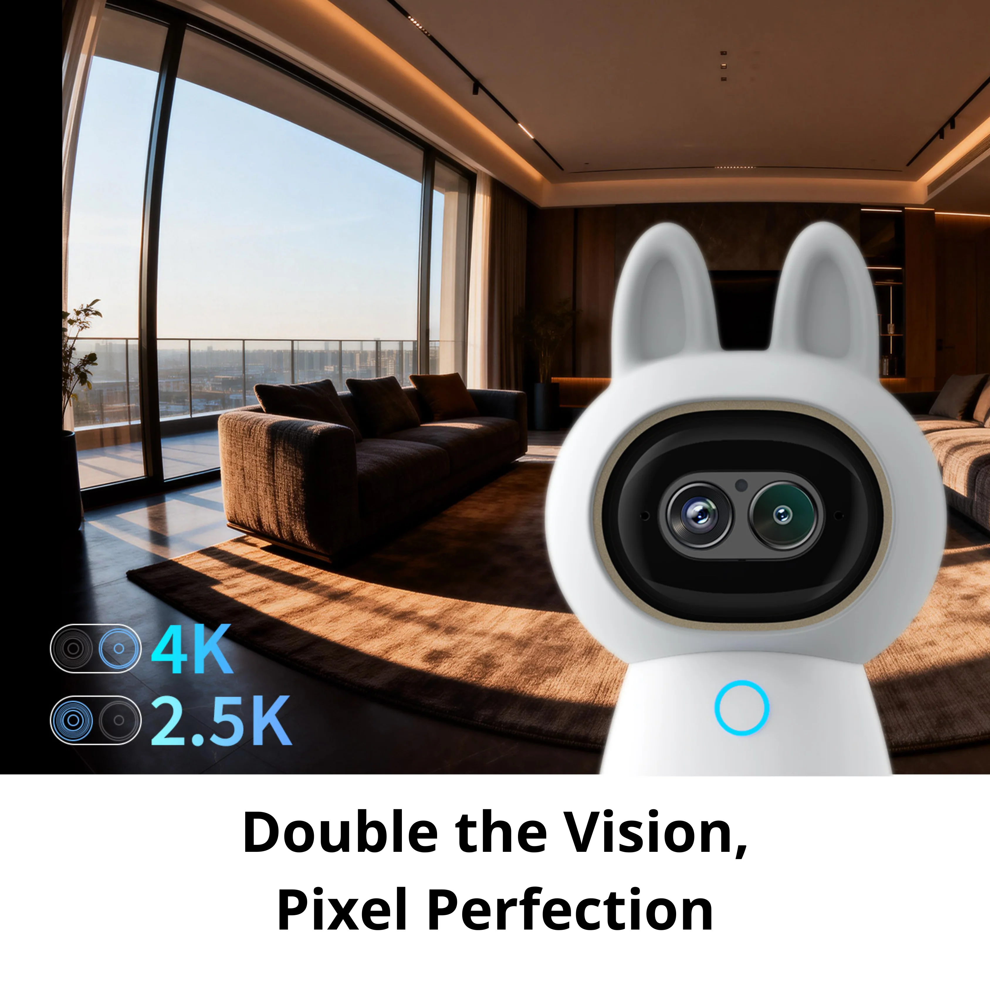 Aqara 4K Dual Lens Security Camera Hub G350 - Image 4