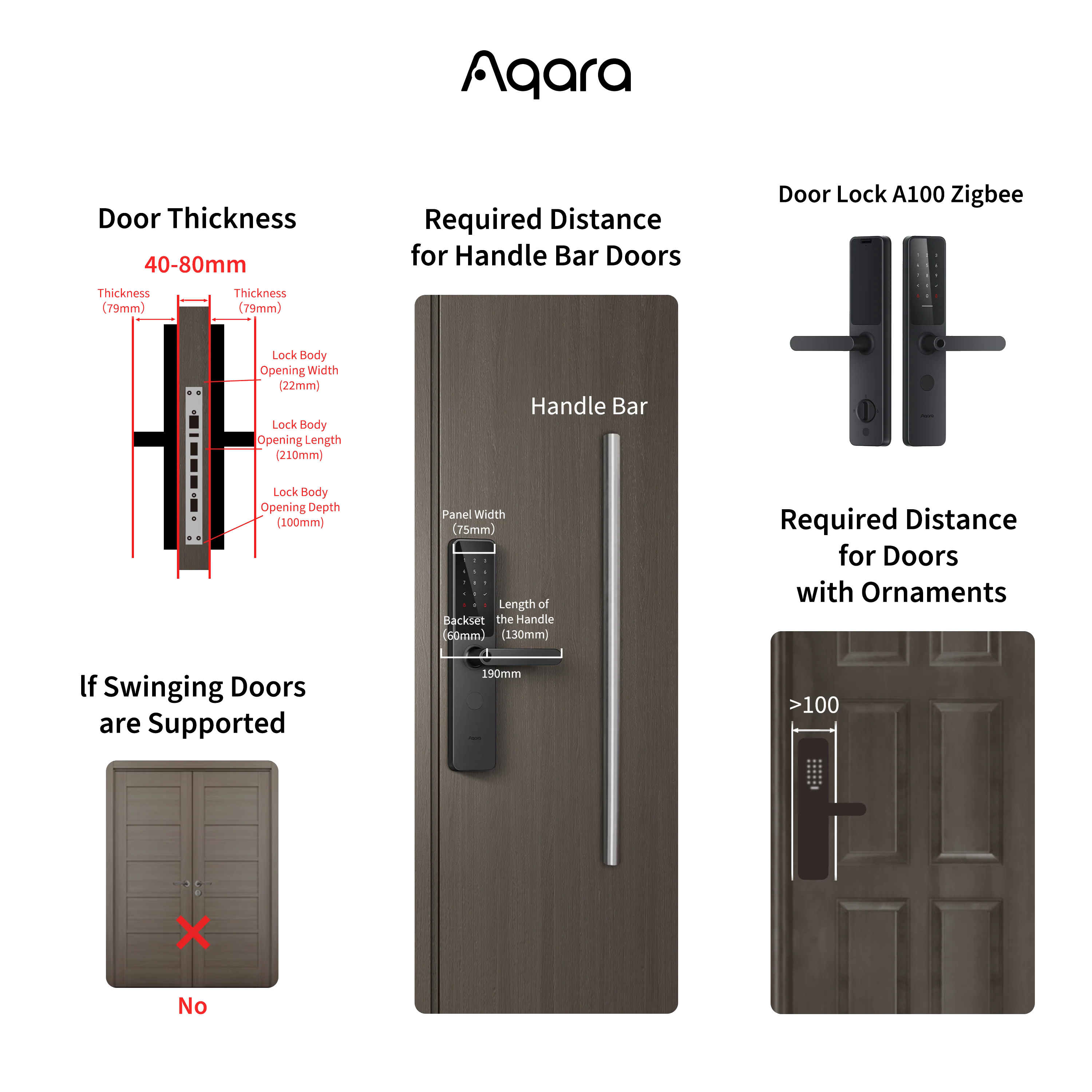 Aqara Smart Door Lock A100 - Image 7
