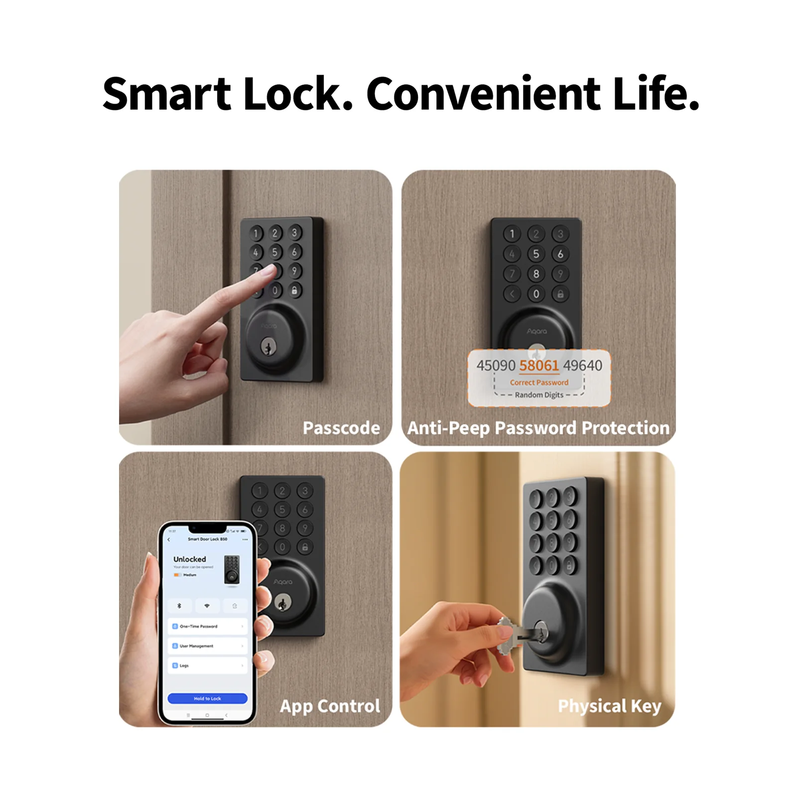 Aqara Smart Door Lock B50 - Image 5