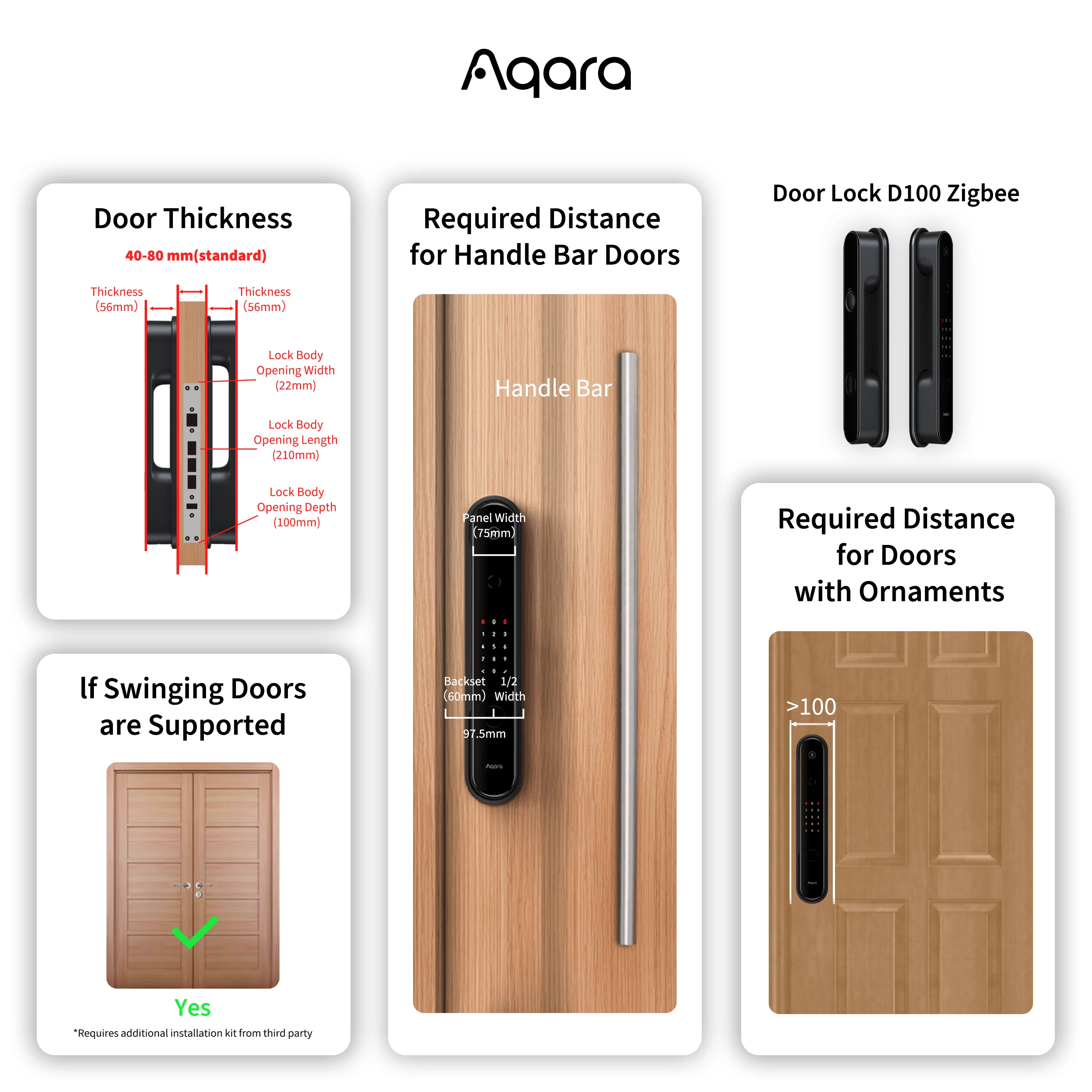 Aqara Smart Door Lock D100 - Image 7