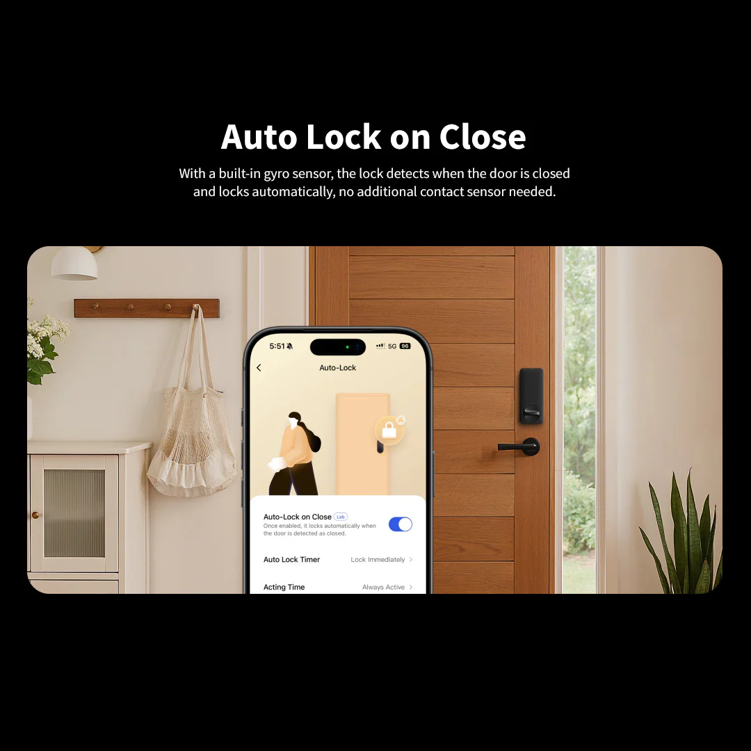 Aqara Smart Lock U400 with M100 Kit - Image 8