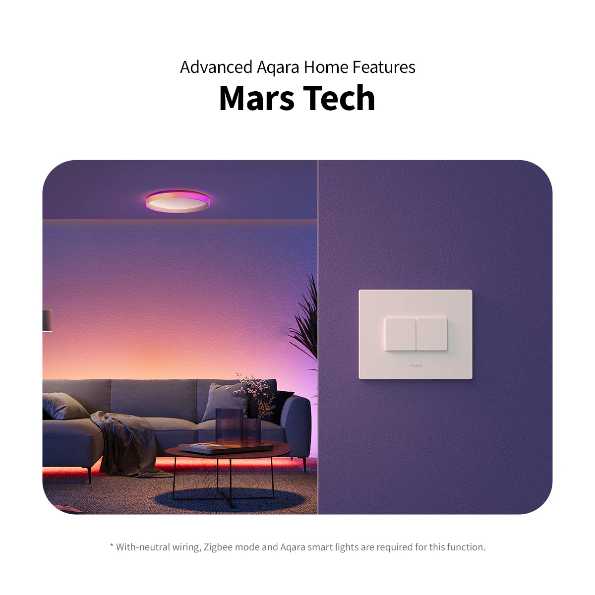 Aqara Smart Wall Switch H2 (Horizontal) - Image 9