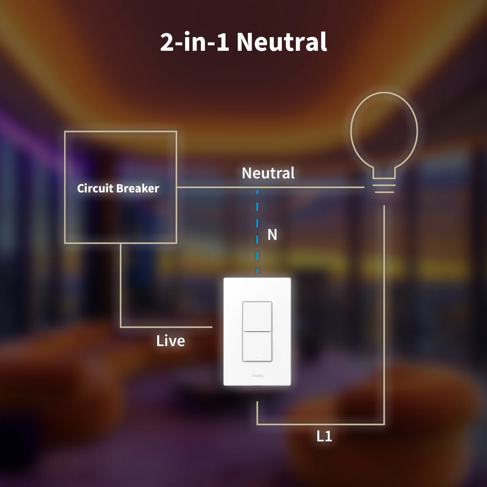 Aqara Smart Wall Switch H2 (Vertical) - Image 5