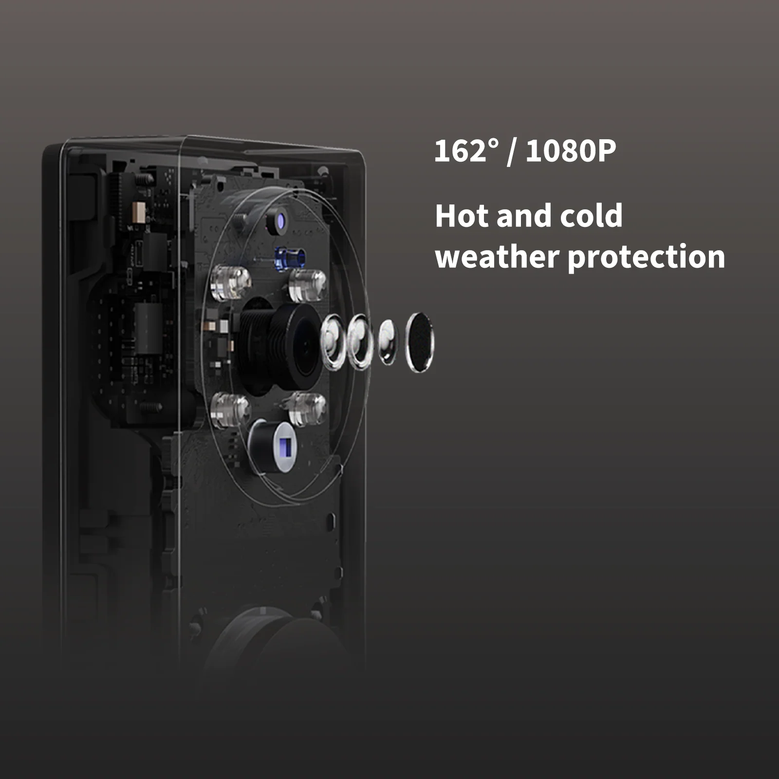 Aqara Smart Video Doorbell G4 with Chime (Black) - Image 4
